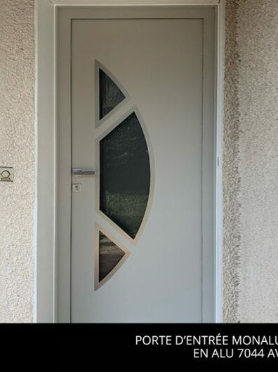Porte d’Entrée Monalu Modèle Hannover ALU 7044