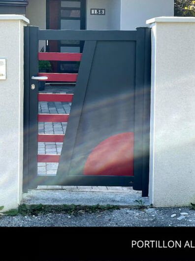 Portillon Alu Modèle Kyoto 2