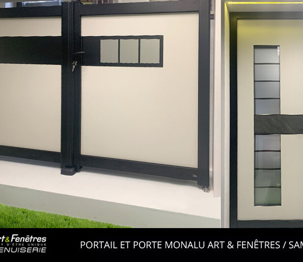 Portail et Porte Art & Fenêtres Samouraï Monalu